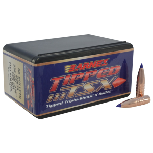 Barnes TTSX (Tipped Triple-Shock X) 338 Caliber (338 Diameter) Bullets 225 Grain Polymer Tip Box of 50