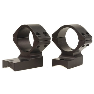 Talley Lightweight 2-Piece Scope Mount 1" Rings Extended Front Savage 10 Through 16, 110 Through 116 Round Rear, Axis Matte Black Medium