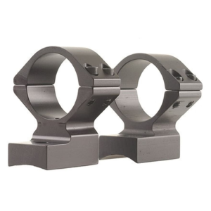 Talley Lightweight 2-Piece Scope Mount 1" Rings Winchester 70 Pre-64 with .435 Rear Mount Hole Spacing (.300 H&H, .375 H&H and .458 Winchester Magnums) Medium Matte Black