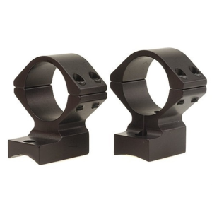 Talley Lightweight 2-Piece Scope Mounts with Integral 30mm Rings Borden Matte Black Low