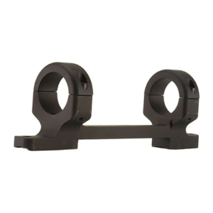 DNZ Game Reaper 1-Piece Scope Mount 1" Rings Savage 212, 220 Round Rear, Long Action Matte Black Medium