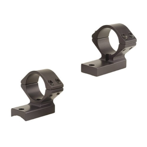 Talley Lightweight 2-Piece Scope Mount 1" Extended Rings Savage 10 Through 16, 110 Through 116 Flat Rear (6-48 Screws) Matte Black Low