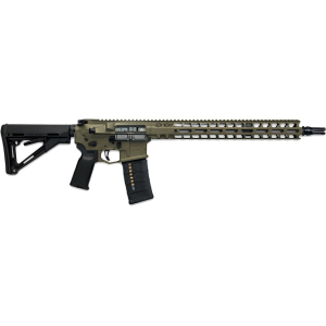 Radian AR-15 Model 1 Semi Automatic Rifle 223 Wylde 16" Black Threaded Barrel OD Green Frame Black Pistol Grip