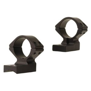 Talley Lightweight 2-Piece Scope Mount 1" Rings Extended Front Savage 10 Through 16, 110 Through 116 Flat Rear (6-48 Screws) Matte Black Medium