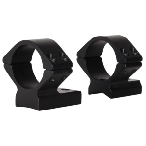 Talley Lightweight 2-Piece Scope Mount 1" Rings Remington 700 Extra Low Matte Black
