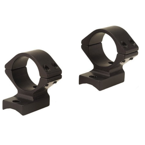 Talley Lightweight 2-Piece Scope Mount 1" Rings Savage 10 Through 16, 110 Through 116 Round Rear, Axis (6-48 Screws) Matte Black Low