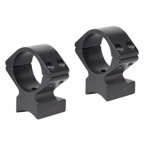 Talley Lightweight 2-Piece Scope Mount 1" Rings Anschutz Matte Black Medium