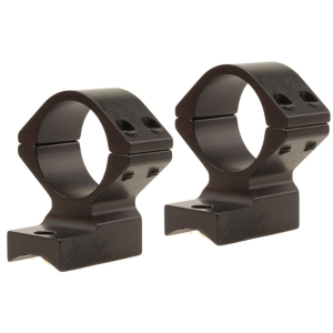 Talley Lightweight 2-Piece Scope Mount 1" Rings Savage 10 Through 16, 110 Through 116 Round Rear, Axis (6-48 Screws) Matte Black Medium
