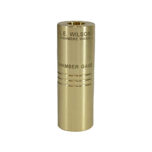 L.E. Wilson Minimum Chamber Gauge Brass 357 Sig