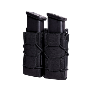 High Speed Gear Gen 2 Double Pistol Taco MOLLE Pistol Magazine Pouch Nylon Black
