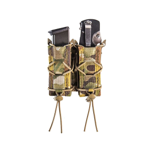 High Speed Gear Taco MOLLE Double Pistol Magazine Pouch Nylon MultiCam