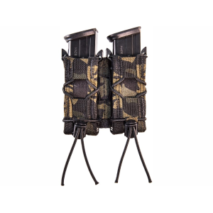 High Speed Gear Taco Double Pistol Magazine Pouch Belt Mount Nylon MultiCam Black