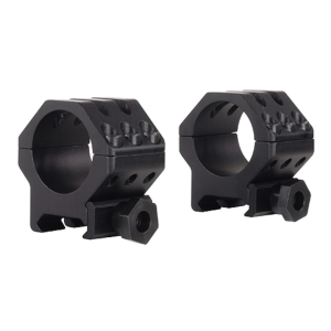 Weaver Tactical 6 Hole Weaver 1" Scope Rings Matte Black Medium