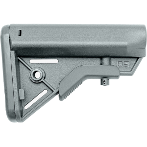 B5 Systems Bravo Collapsible AR-15, AR-10 Stock Wolf Gray
