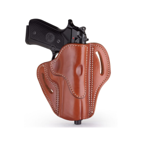 1791 Gunleather OWB Holster Right Hand Glock 20, 21, 22, 31, Walther P99, Ruger P95, HK 45 Leather Classic Brown