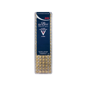 CCI 22 CB Short Ammo 29 Grain Round Nose Case of 5000 (50 Boxes of 100) - Cci