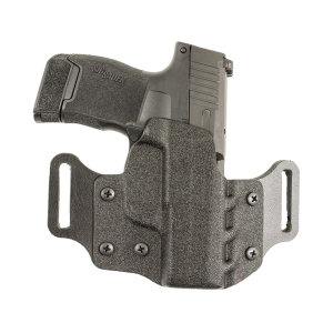 DeSantis Gunhide Veiled Partner OWB Holster Right Hand Glock 19, 19X, 23, 32, 45 Optics Ready Kydex Black