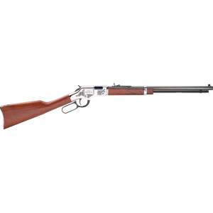 Henry Golden Boy Fathers Day Lever Action Rifle 22 Long Rifle 20" Blued Barrel Nickel Frame Walnut Straight Grip Stock