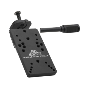Strike Industries Scorpion Version 2 Universal Reflex Sight Mount for Glock Matte