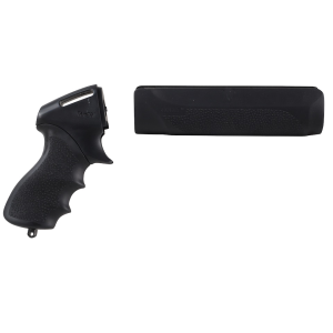 Hogue OverMolded Tamer Pistol Grip and Forend for Remington 870 12 Gauge Black