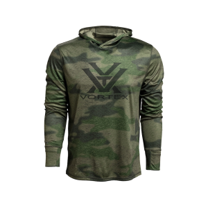 Vortex Optics Men's Sun Slayer Hoodie Forest Camo Large
