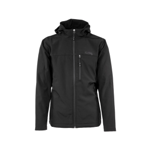 MidwayUSA Men's Firesteel Hooded Softshell Jacket Black XL