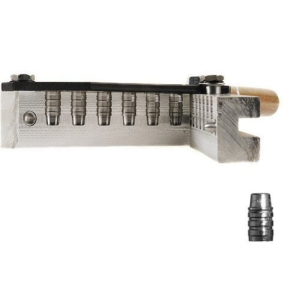 Lee 6 Cavity Bullet Mold C358-158-SWC 38 Special, 357 Magnum, 38 Colt New Police, 38 S&W (358 Diameter) 158 Grain Semi-Wadcutter Gas Check