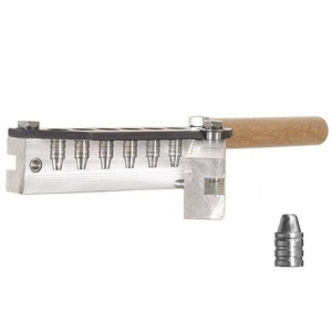 Lee 6 Cavity Bullet Mold 358-140-SWC 38 Special, 357 Magnum, 38 Colt New Police, 38 S&W (358 Diameter) 140 Grain Semi-Wadcutter