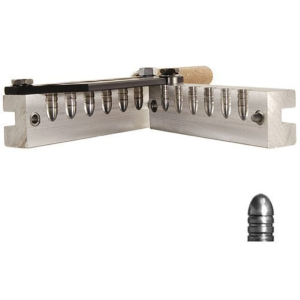 Lee 6 Cavity Bullet Mold 358-150-1R 38 Special, 357 Magnum, 38 Colt New Police, 38 S&W (358 Diameter) 150 Grain 1 Ogive Radius