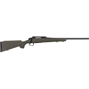 CVA Cascade Bolt Action Rifle 7mm-08 Remington 22" Graphite Black Threaded Barrel Graphite Black Frame OD Green Field Stock