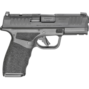 Springfield Armory Hellcat Pro OSP 9mm Luger Pistol 3.7" Barrel 17+1 Round Melonite Black Slide Black Grip Black Frame