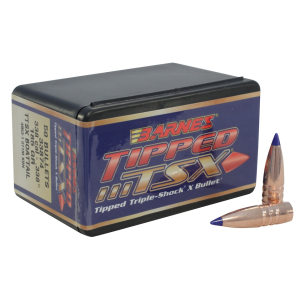 Barnes TTSX (Tipped Triple-Shock X) 338 Caliber (338 Diameter) Bullets 185 Grain Polymer Tip Box of 50