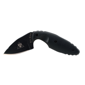 KA-BAR TDI Law Enforcement Fixed Blade Knife 2.3125" Drop Point AUS-8 Matte Blade Zytel Handle Black