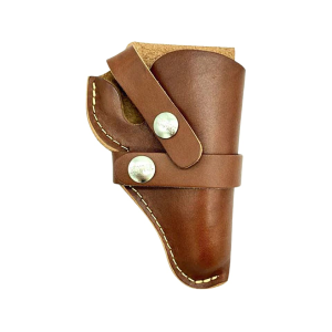 Hunter 1100 Snap-Off OWB Holster Right Hand S&W J-Frame 2" Leather Chestnut