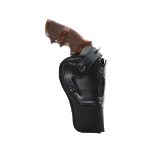 Galco Switchback OWB Holster Ambidextrous CZ P10M, for Glock 26, 27, 33, 43, 43X, Ruger Max-9, S&W M&P Shield EZ 380 ACP, EZ 9mm Luger, Walther P22 3.4" Leather Black - Galco