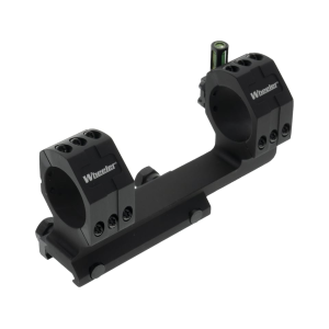 Wheeler MSR 1-Piece Cantilever 2" Extended Picatinny AR-15 Scope Mount 1" Rings 6061 Aluminum Matte Black