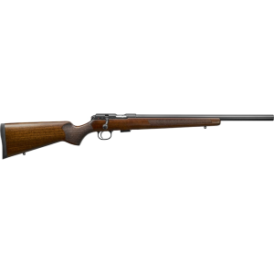 CZ 457 Varmint Bolt Action Rifle 22 Long Rifle 20.5" Blued Barrel Blued Frame Walnut Field Stock