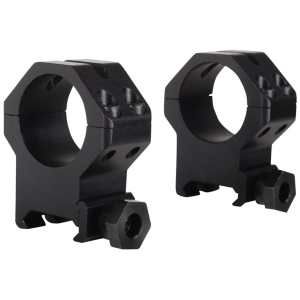 Weaver Tactical 4 Hole Skeleton Weaver 1" Scope Rings Matte Black Extra-High
