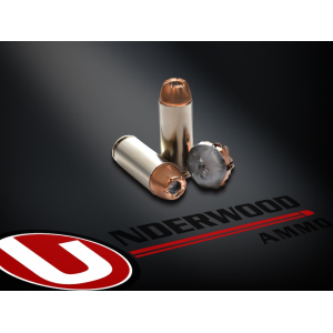 Underwood 50 Action Express Ammo 300 Grain Hornady XTP Jacketed Hollow Point Box of 20 - Underwood Ammunition