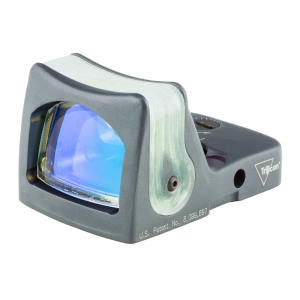 Trijicon RMR Reflex Red Dot Sight Dual-Illuminated 9 MOA Green Dot Cerakote Sniper Gray