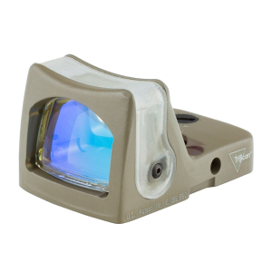 Trijicon RMR Reflex Red Dot Sight Dual-Illuminated 9 MOA Green Dot Cerakote Flat Dark Earth