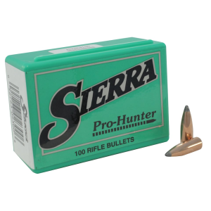 Sierra Pro-Hunter 303 Caliber, 7.7mm Japanese, 7.62x39mm (311 Diameter) Bullets 150 Grain Spitzer Box of 100
