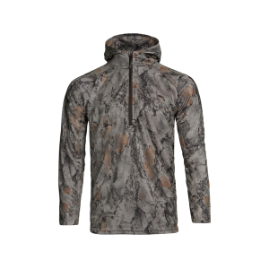 Natural Gear Men's Tech Lightweight Quarter Zip Hoodie Natural Gear Camo XL - Natural Gear