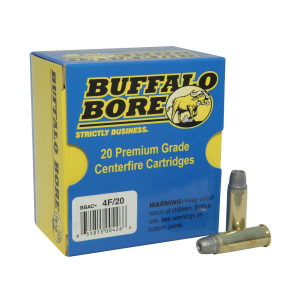 Buffalo Bore Deer Grenade 44 Remington Magnum +P Ammo 240 Grain Lead Hollow Point Box of 20