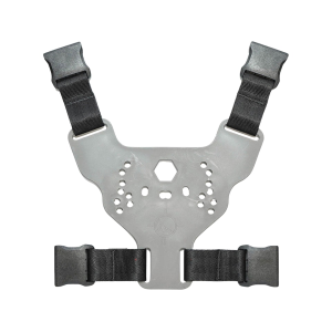 Mission First Tactical Universal Mounting Chest Plate and Achro Harness S-L Black