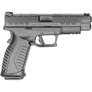 Springfield Armory XD-M Elite OSP 10mm Auto Pistol 4.5" Barrel 16+1 Round Melonite Black Slide Black Grip Black Frame