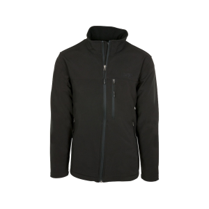 MidwayUSA Men's Firesteel Softshell Jacket Black Large Tall