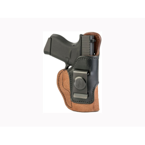 1791 Gunleather Rigid Concealment IWB Holster Right Hand Glock 42, 43, 43X, 1911 Officer, Bersa Thunder 380, Ruger LC9, Sig Sauer P365 Leather Black and Brown