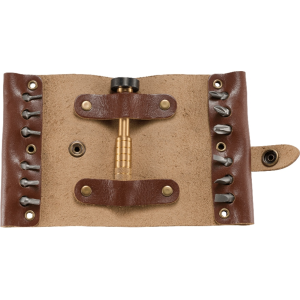 CRKT 13 Bit Driver Multi Tool Brass with Tool Roll