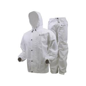 Frogg Toggs Men's All Sport Rain Suit White 2XL